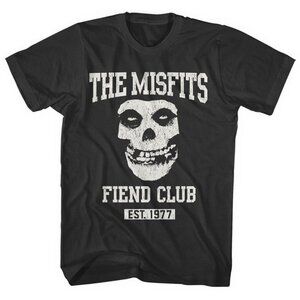 Misfits Fiend Club T-Shirt Classic Punk Band Graphic Fan Gift Tee 79